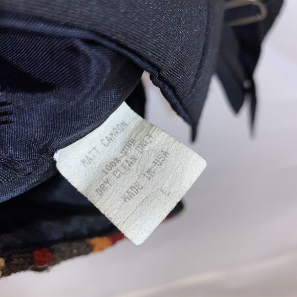 Matt Cameron Women’s Large Vest 100% Wool Concho Southwest Cowgirl Rodeo - Picture 4 of 4